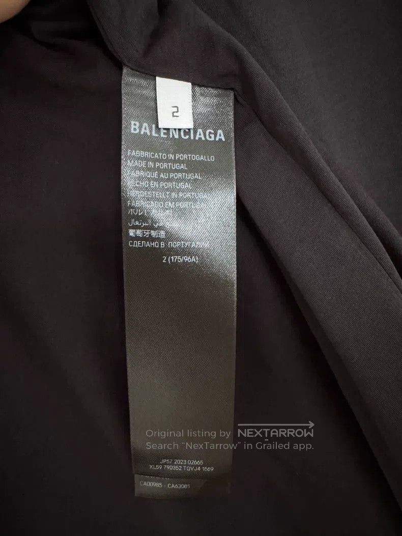 Balenciaga Balenciaga Double ring mirror black vest, sleeveless Size US M / EU 48-50 / 2 - 8 Thumbnail