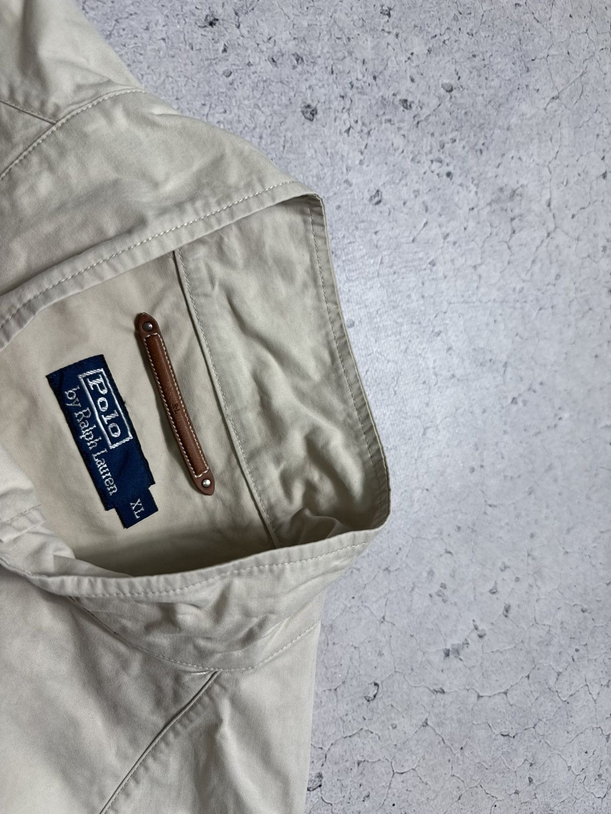 Polo Ralph Lauren Polo Ralph Lauren Vintage Nylon Jacket PRL Biege Size US XL / EU 56 / 4 - 6 Thumbnail
