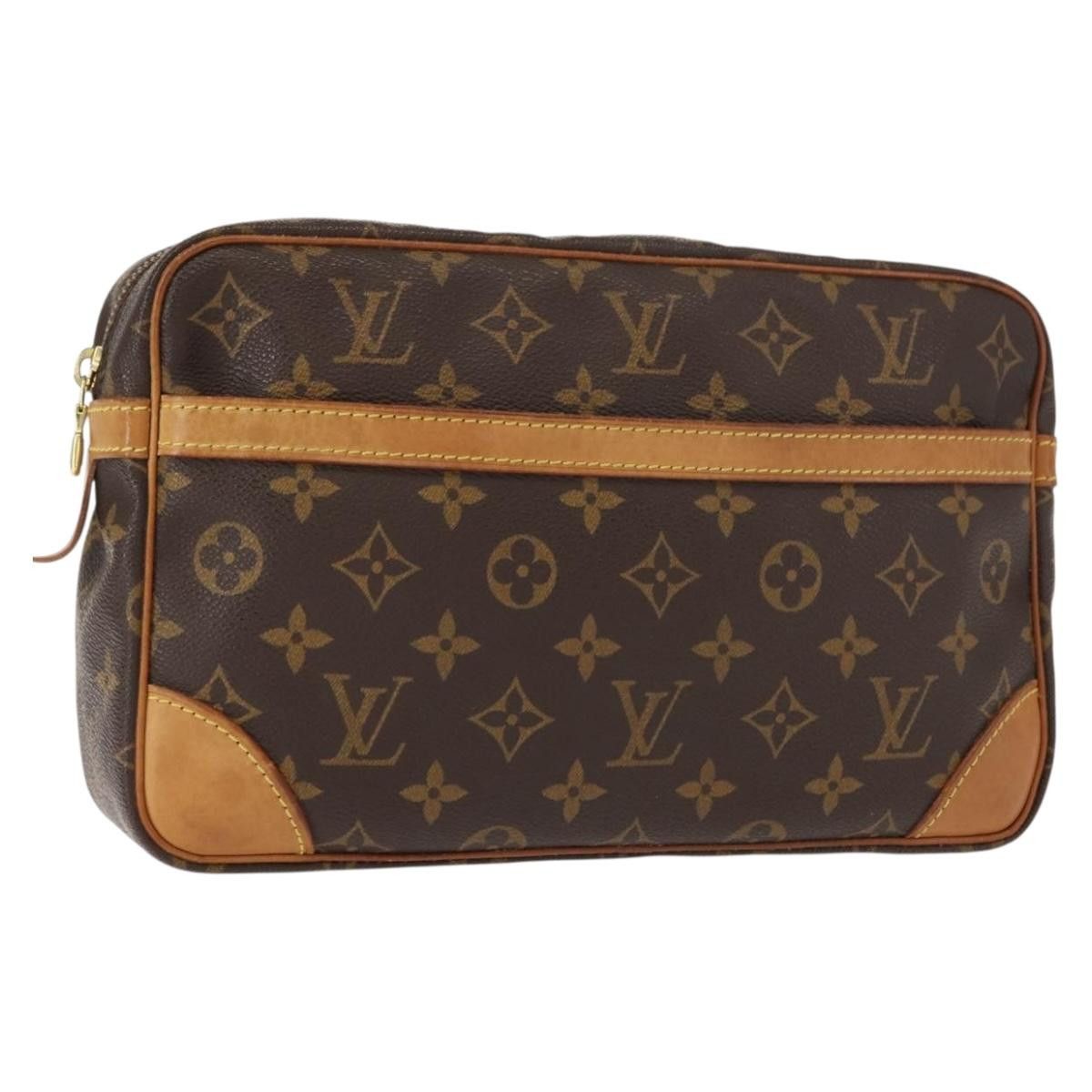 Louis Vuitton Monogram Compiegne 28 Clutch Bag M51845 Lv in Brown, Women's