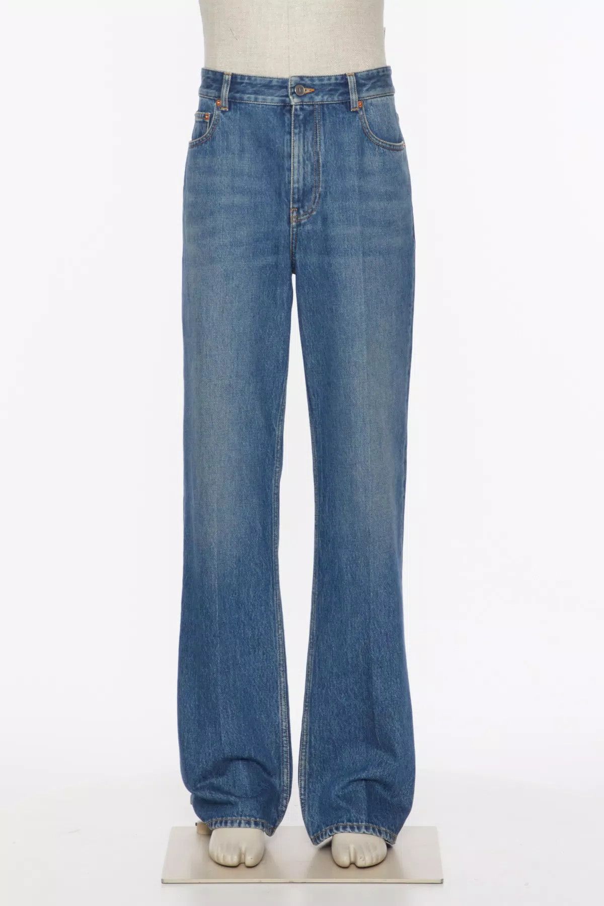 Valentino oc11z0625 Denim Pants in Medium Blue Size US 32 / EU 48 - 1 Thumbnail