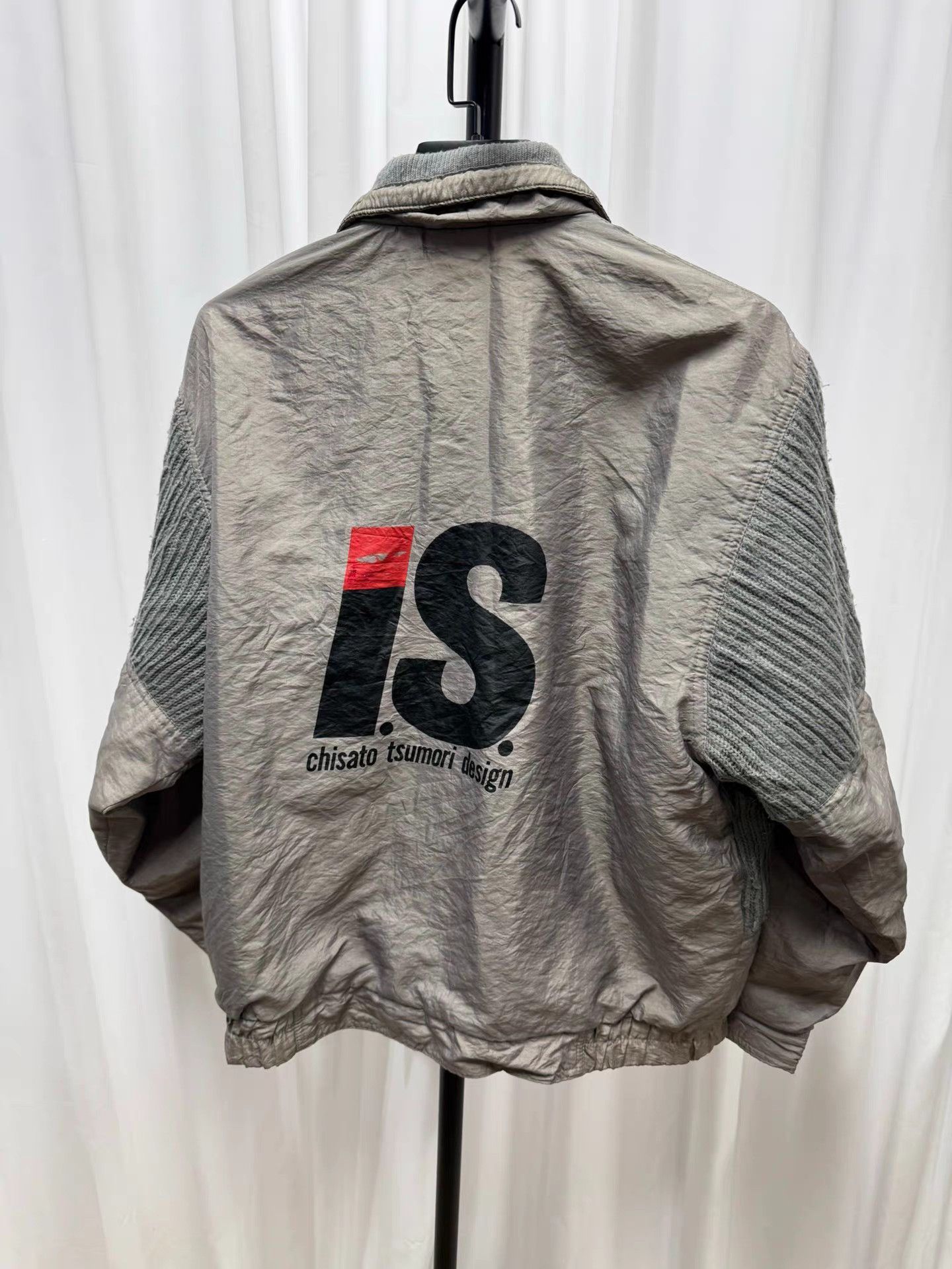 Issey Miyake Issey Miyake Issey Sports Logo Metallic Nylon Jacket K20 Size US L / EU 52-54 / 3 - 1 Thumbnail