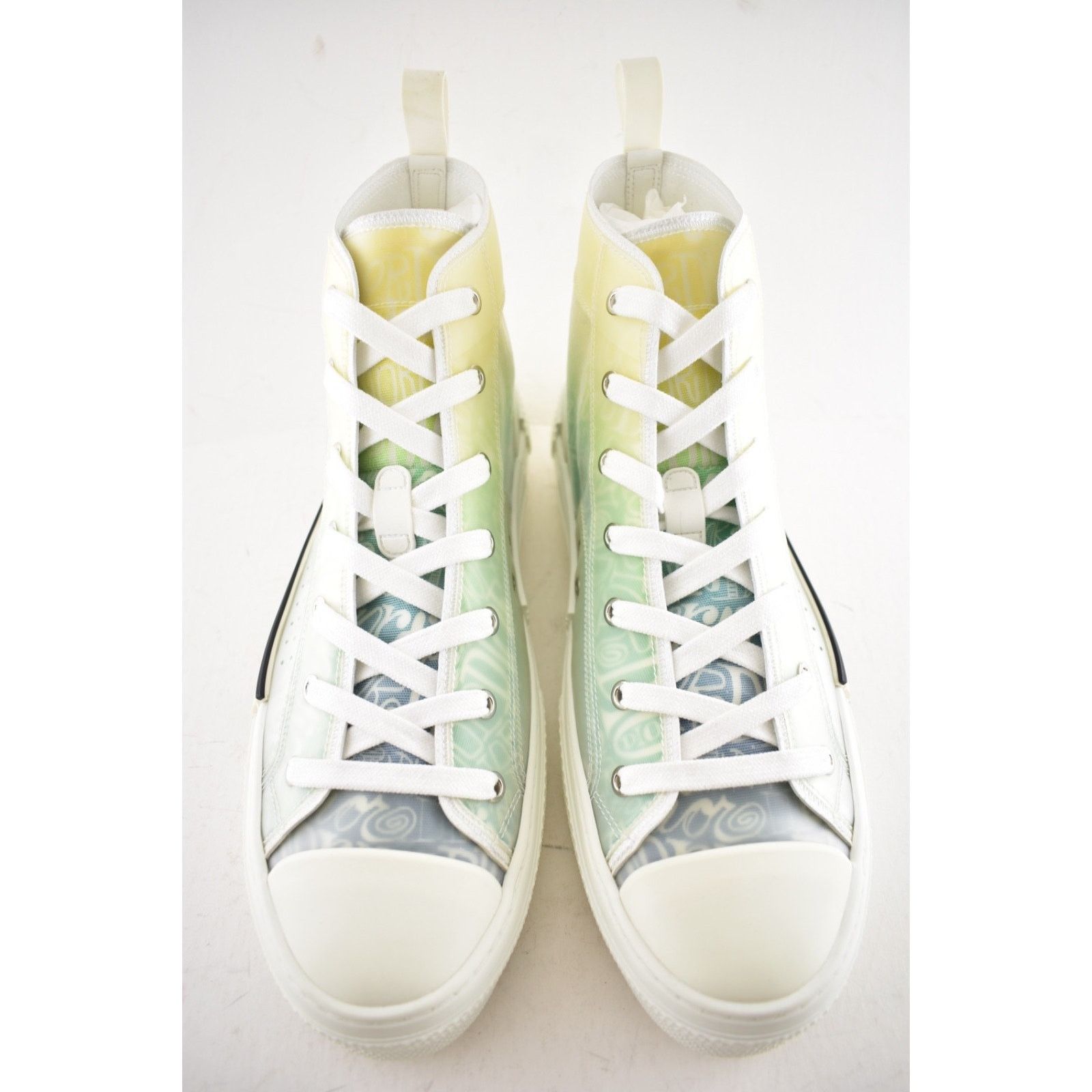 Dior Dior Mens B23 Shawn Stussy Multicolor Logo High Top Sneaker Size US 11 / EU 44 - 8 Thumbnail