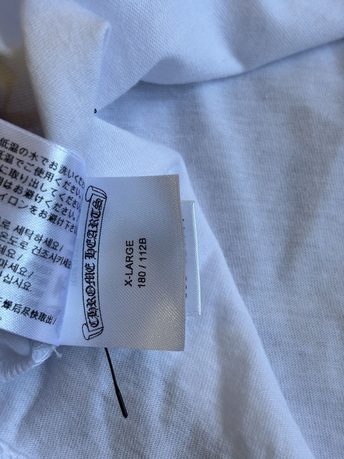 Chrome Hearts Chrome Hearts Pink Floral White LS Tee Size US XL / EU 56 / 4 - 7 Thumbnail