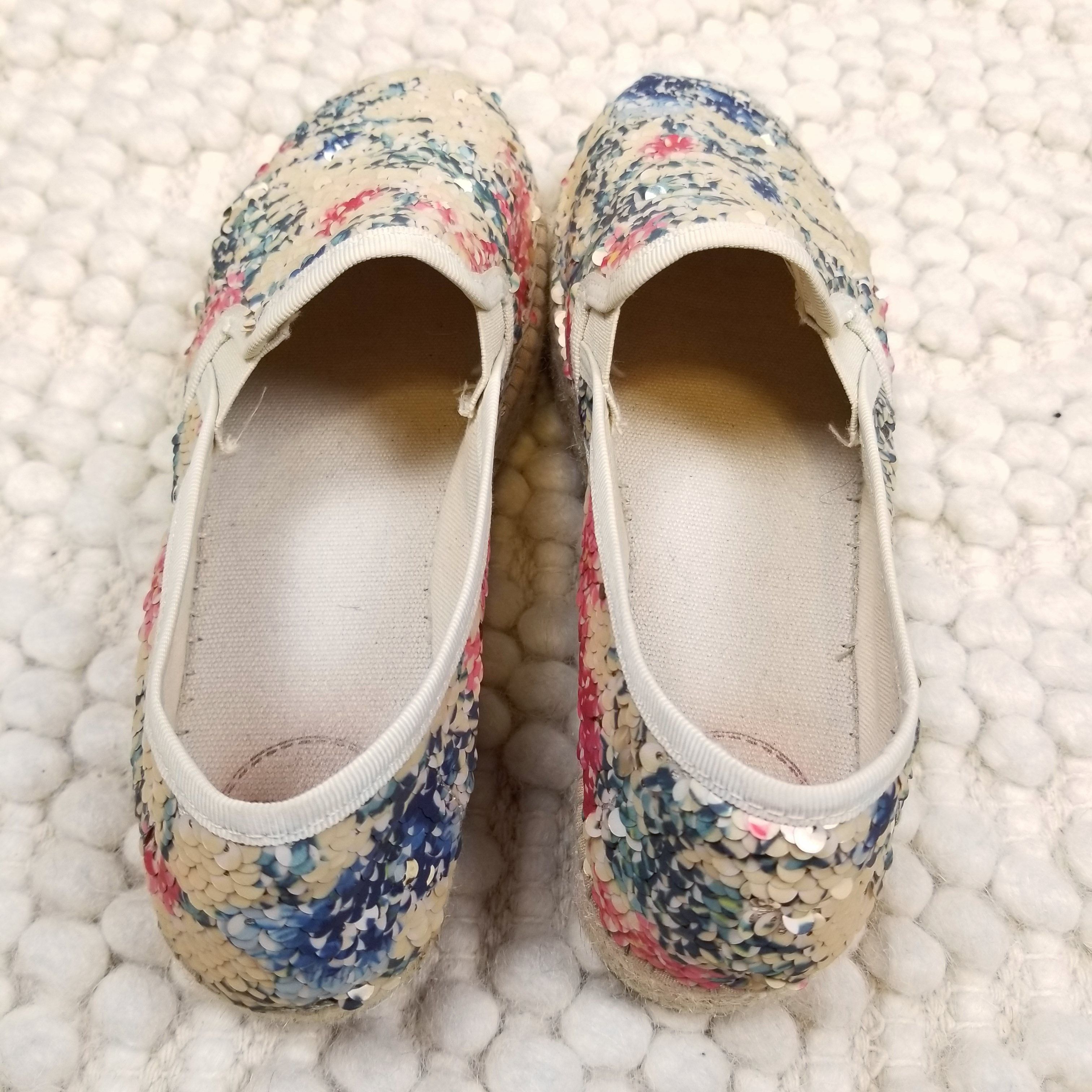 Other Toni Pons Slip-On Sequin Espadrilles Size US 7.5 / IT 37.5 - 6 Thumbnail