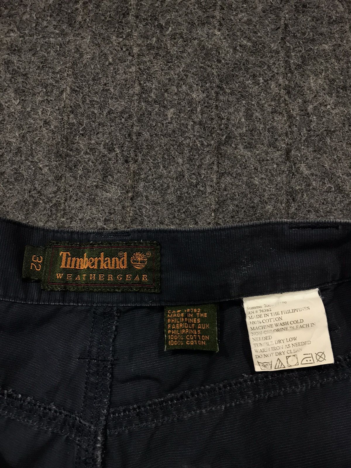 Timberland Vtg Short Pants Timberland Weathergear Carpenter Zipper Size US 31 - 12 Thumbnail
