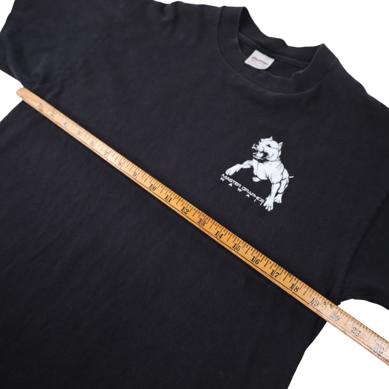 Vintage Vintage Pit Pull Iron Dogs Graphic T Shirt Size US L / EU 52-54 / 3 - 9 Thumbnail
