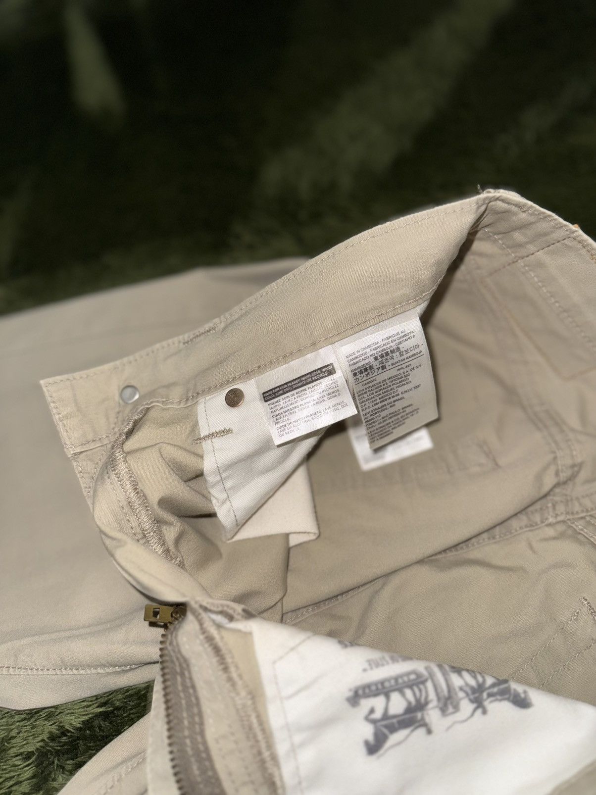 Levi's [W28] Levi’s 505 3/4 Cotton Pants – Washed Beige Size US 28 / EU 44 - 4 Thumbnail