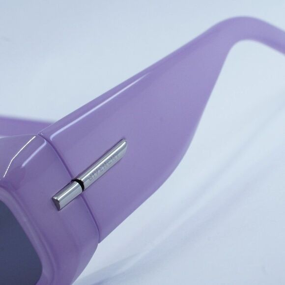 Givenchy Givenchy GV40044U 78A Sunglasses Geometric Lilac Frame Size ONE SIZE - 4 Thumbnail
