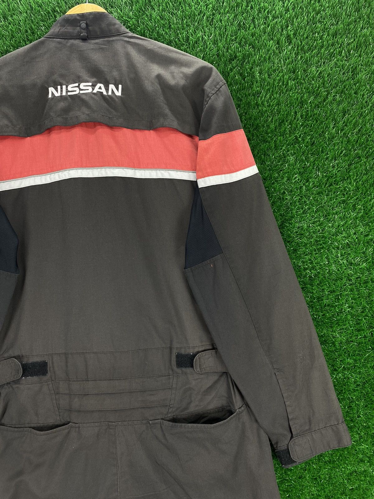 Japanese Brand Vintage Nissan Workwear Coverall Overalls Jumpsuits Size US 31 - 9 Thumbnail