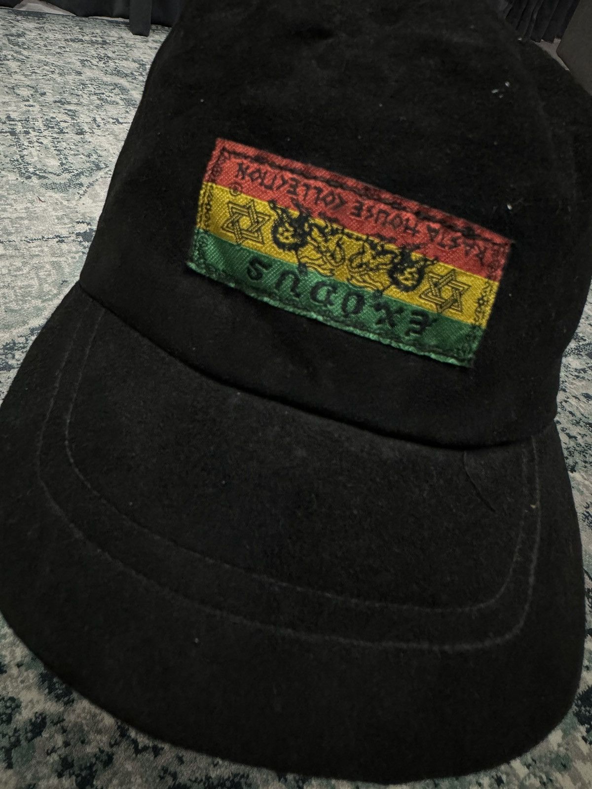 Band Tees VINTAGE EXODUS RASTA HOUSE COLLECTION PAINTER CAP Size ONE SIZE - 6 Thumbnail
