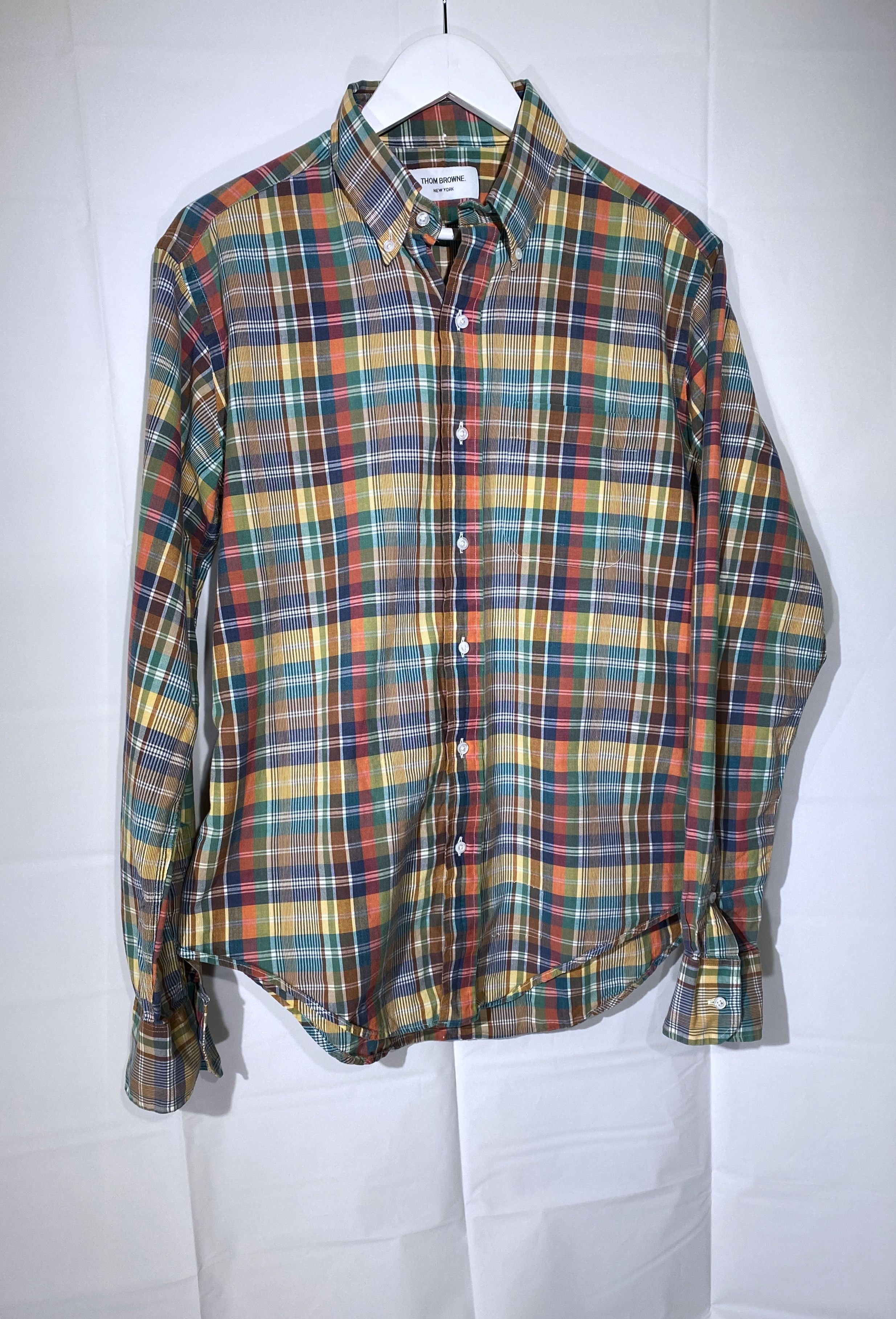 image of Authentic Thom Browne Shirt Size 5 Made In Usa, Men's