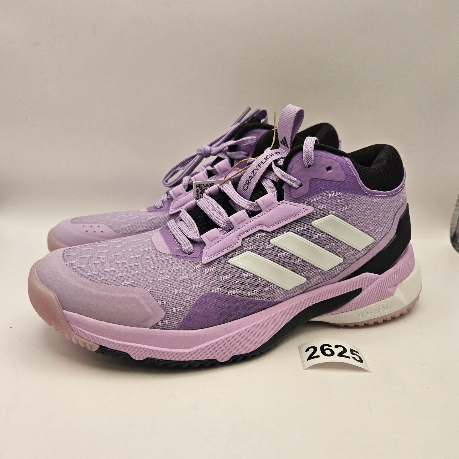 Adidas ADIDAS WOMEN'S 6.5 CRAZYFLIGHT 6 MID PURPLE INDOOR VOLLEYBAL Size US 6.5 / IT 36.5 - 1 Thumbnail