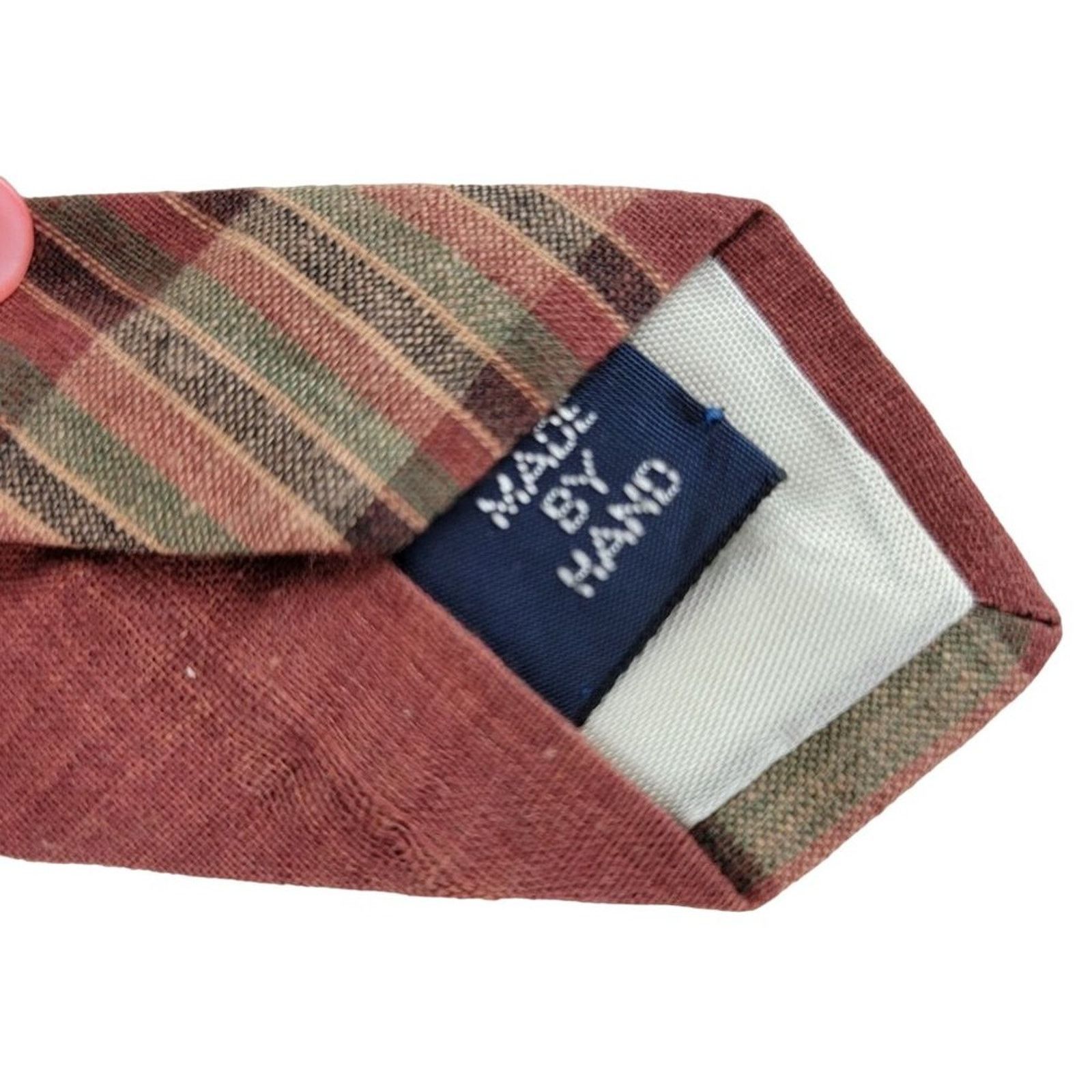 Polo Ralph Lauren Polo Ralph Lauren Plaid Cotton Neck Tie 4" x 58" Size ONE SIZE - 5 Thumbnail