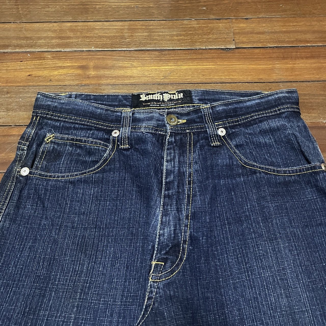 Southpole × Vintage Rare Design Vintage Brand South Pole Baggy Jeans 2000s Size US 34 / EU 50 - 4 Thumbnail