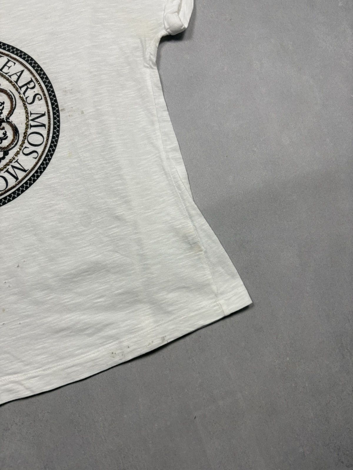 Other Mos Mosh T-Shirt S Distressed Graphic Studded Logo Tee Y2K Size S / US 4 / IT 40 - 4 Thumbnail