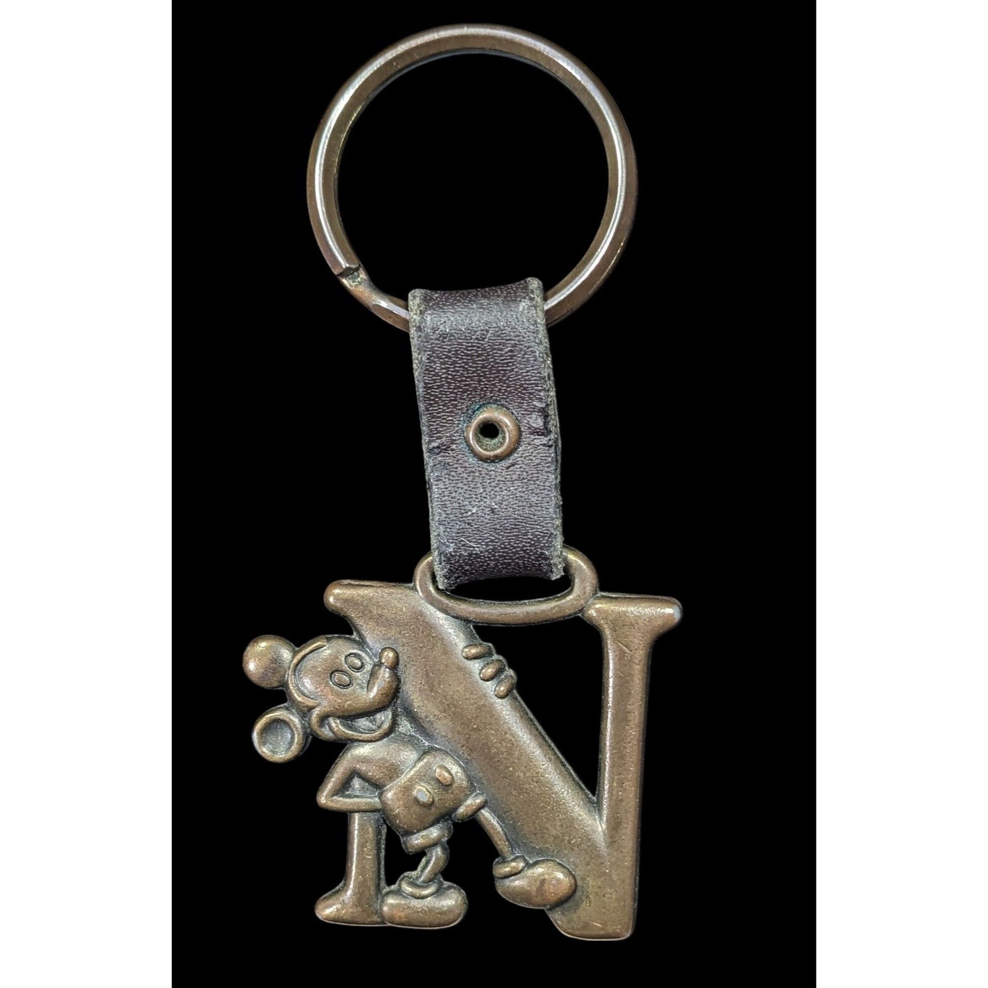Disney Rustic Disney Mickey Letter N Initial Keychain Size ONE SIZE - 1 Thumbnail