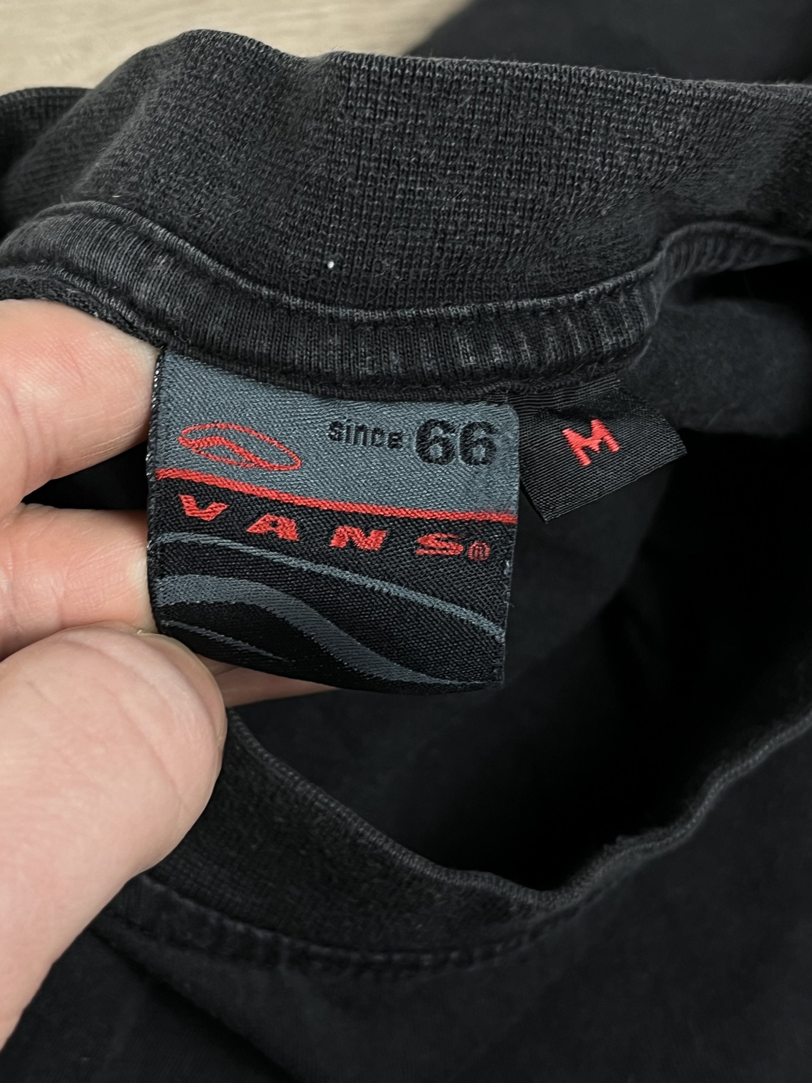 Vans × Vintage Vintage Skull Grunge Faded Distressed Y2K Vans Long Sleeve Size US M / EU 48-50 / 2 - 5 Thumbnail
