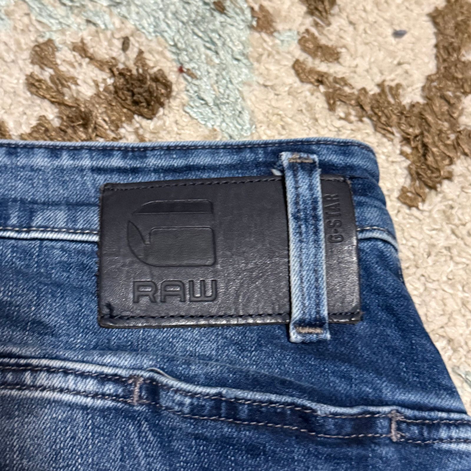 G-Star G Star Raw Scutar 3D Slim Tapered Jeans 34x32 Streetwear Size US 34 / EU 50 - 4 Thumbnail