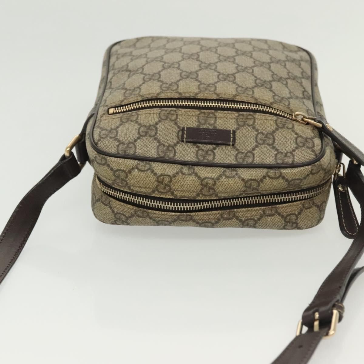 Gucci GUCCI GG Supreme Shoulder Bag Pvc Beige Gold Size ONE SIZE - 6 Thumbnail