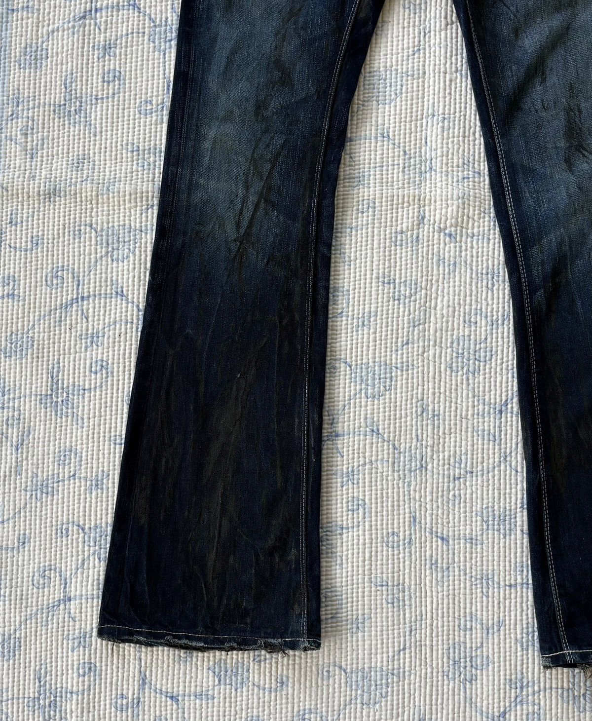 Vanquish Japanese Vanquish Streetwear Flared Denim Size US 31 - 5 Thumbnail