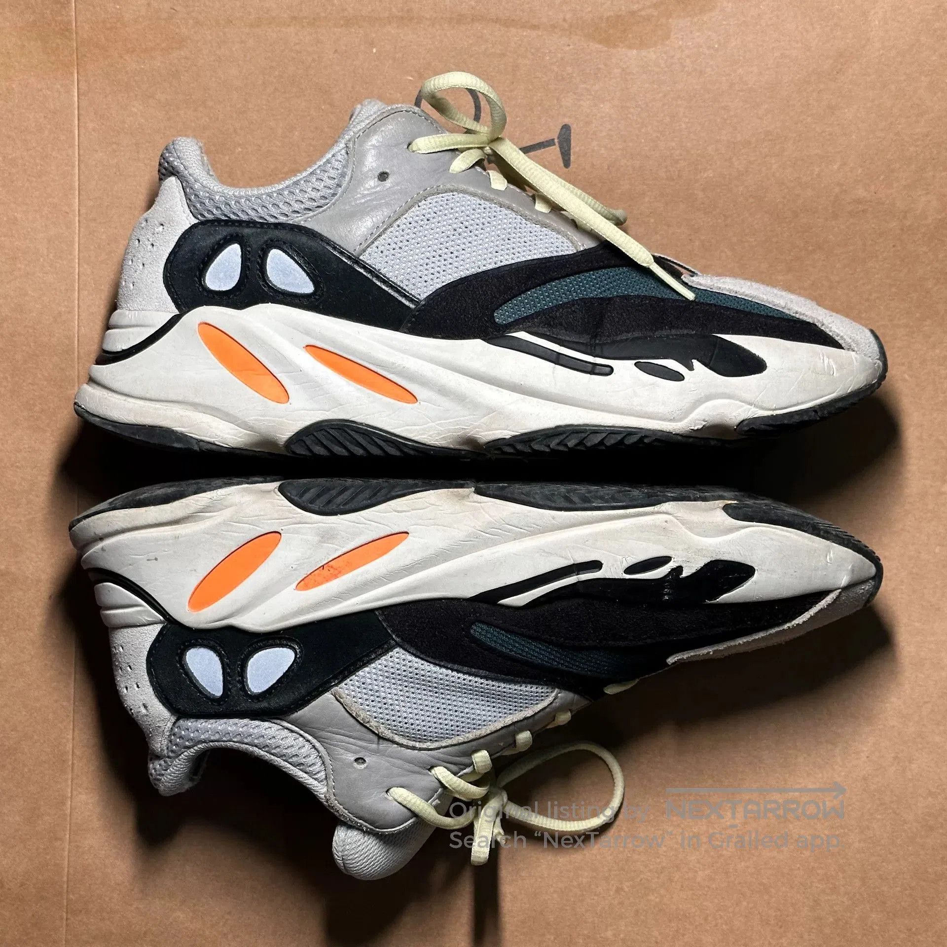 Yeezy Adidas Yeezy 700 Sneakers in Orange. Size US 10 / EU 43 - 4 Thumbnail