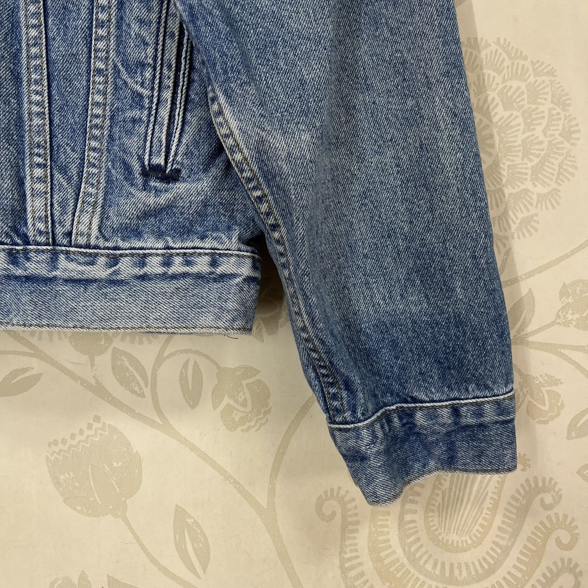 LVC × Levi's Vintage Clothing × Vintage Vintage Levis Trucker Denim Jacket Distressed Skull Patches Size US M / EU 48-50 / 2 - 8 Thumbnail