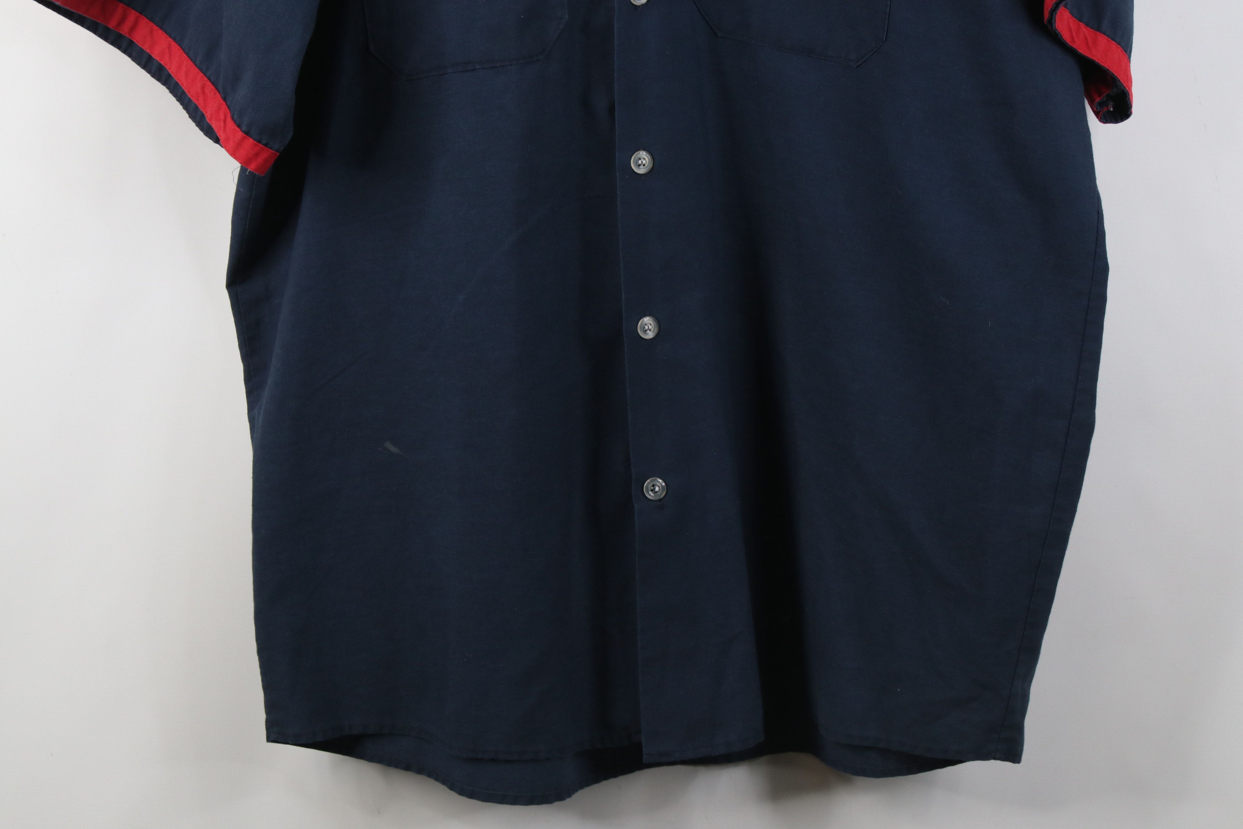 Vintage Vintage 90s Route 66 Pinup Hot Rod Mechanic Button Shirt Size US L / EU 52-54 / 3 - 3 Thumbnail