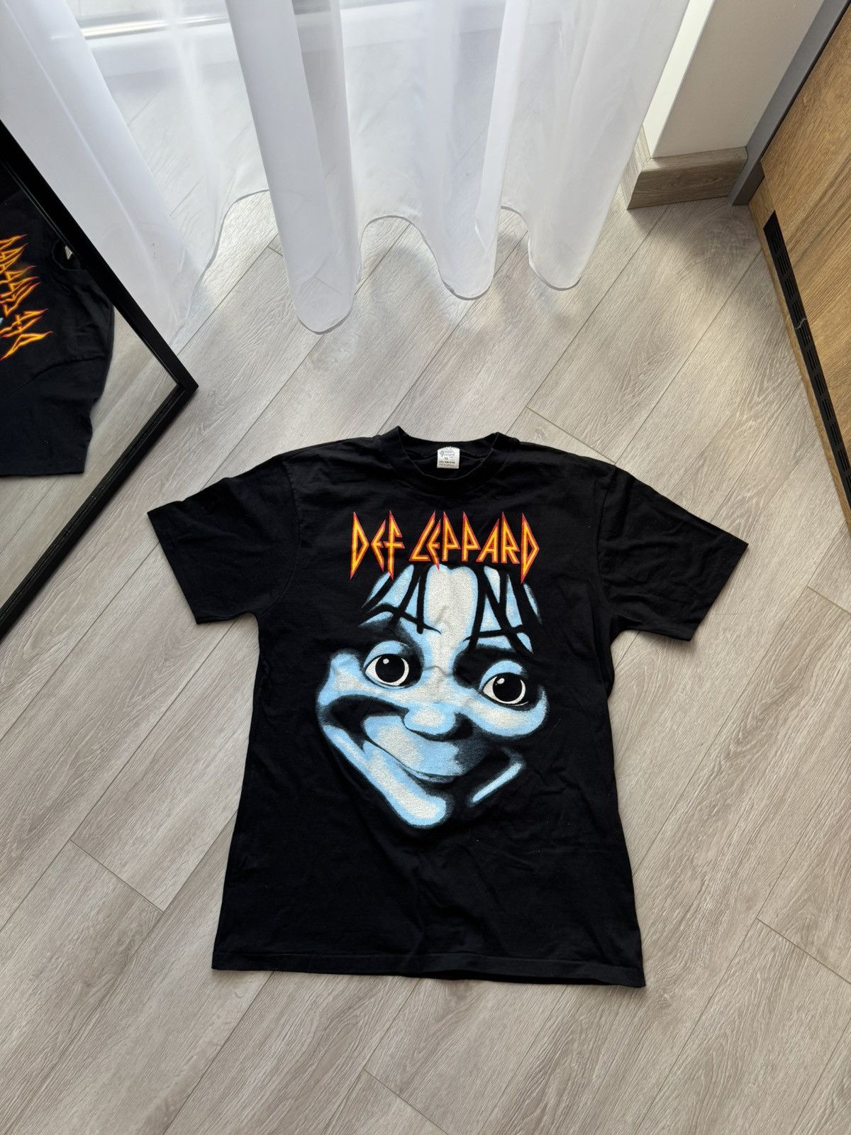 Vintage Dead Stock Vintage 1992 Def Leppard Big Face T Shirt | Grailed