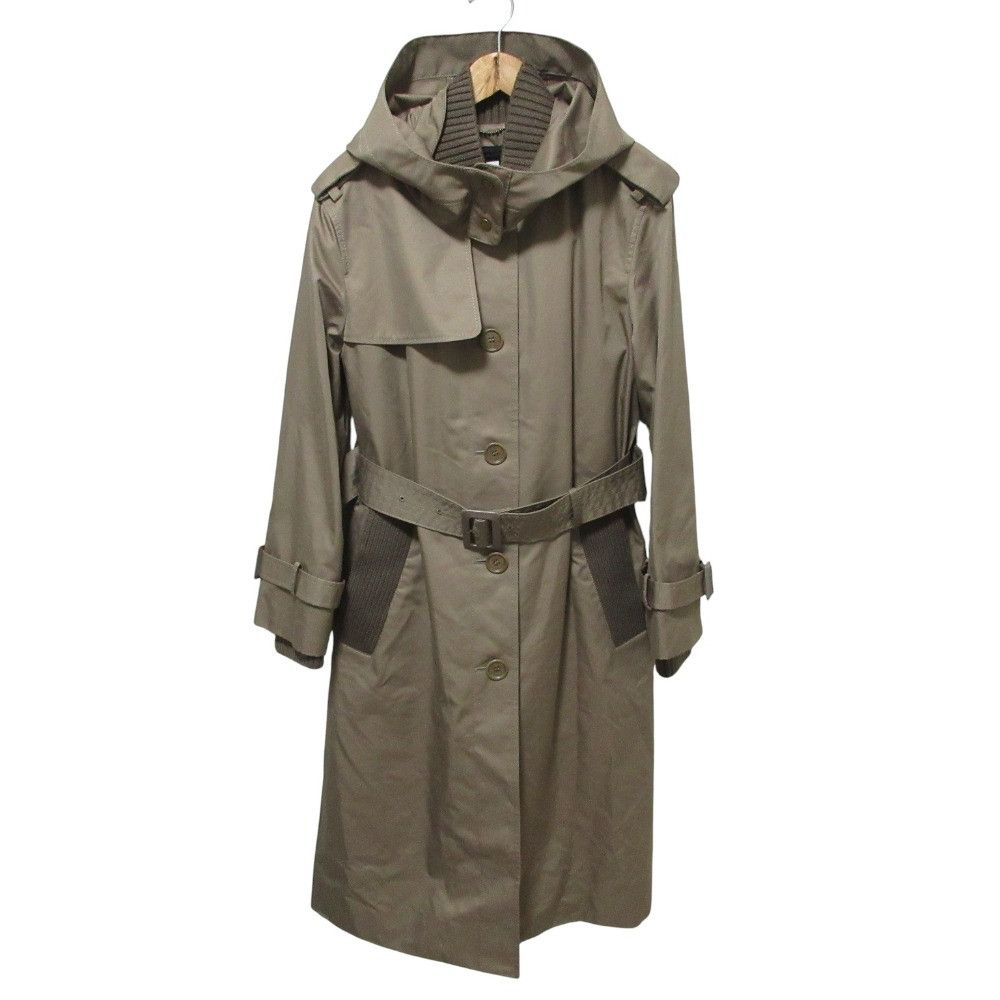 Coach Coach COACH C6013 Shearling Liner Hooded Trench Coat Textile Outerwear C6013 DUTY FREE for USA Size ONE SIZE - 1 Thumbnail