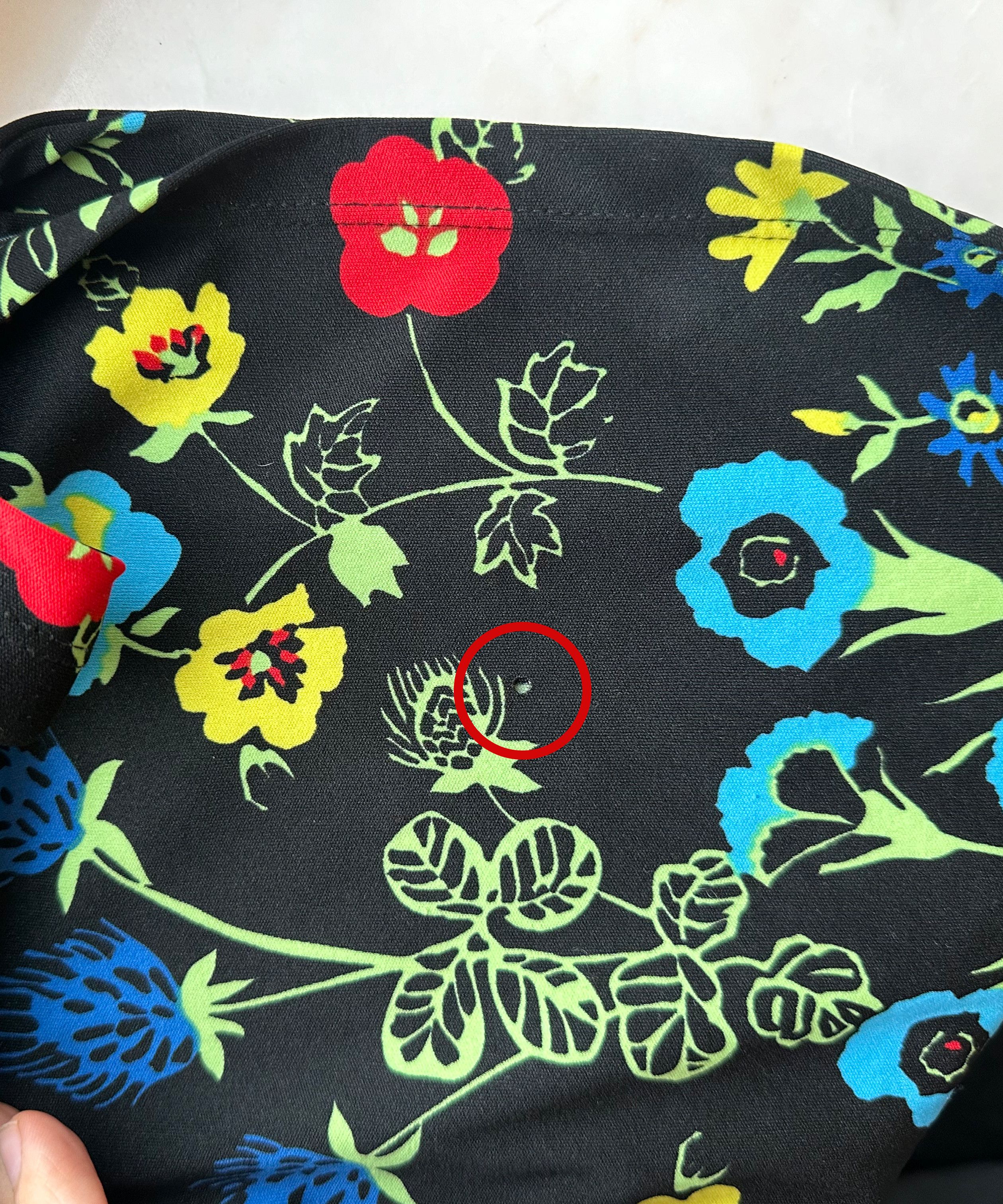 Versace Jeans Couture VERSACE Dress Floral Flower Print Black Vintage Dresses Size M / US 6-8 / IT 42-44 - 8 Thumbnail