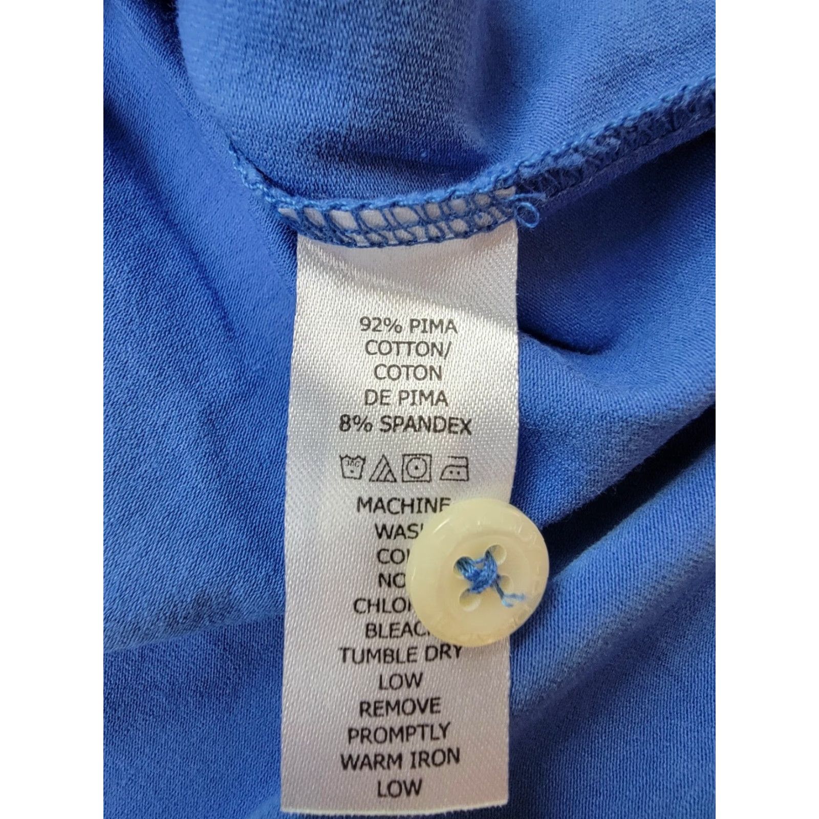 Vintage B. Draddy Golf Polo Shirt Mens XL Blue Short Sleeve Embroidered Casual Sports Size US XL / EU 56 / 4 - 6 Thumbnail