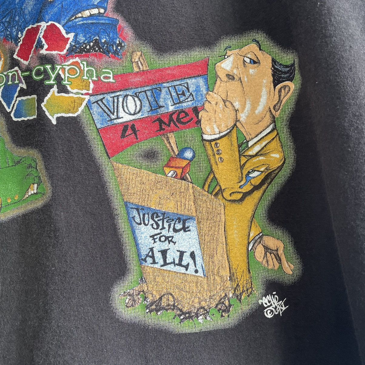 Ecko Unltd. Vintage 90s ecko unltd Y2K tee non-cypha justice for all Size US XL / EU 56 / 4 - 5 Thumbnail
