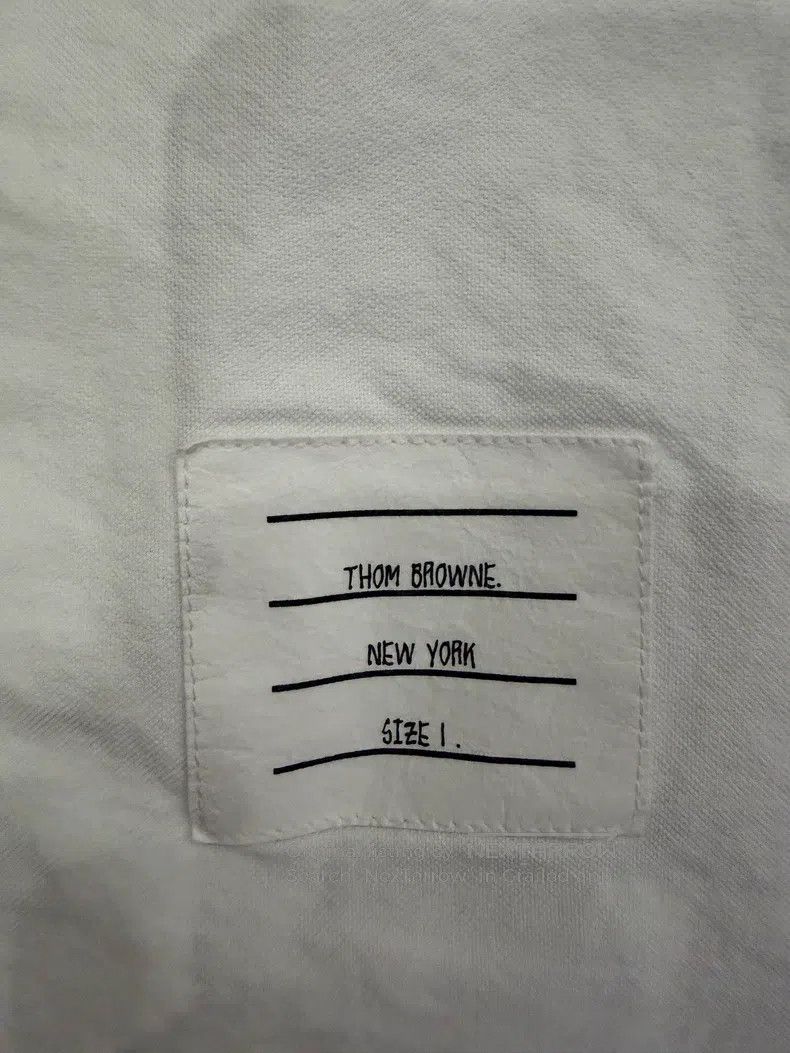 Thom Browne Thom Browne Striped buttoned long-sleeve shirt Size US S / EU 44-46 / 1 - 5 Thumbnail