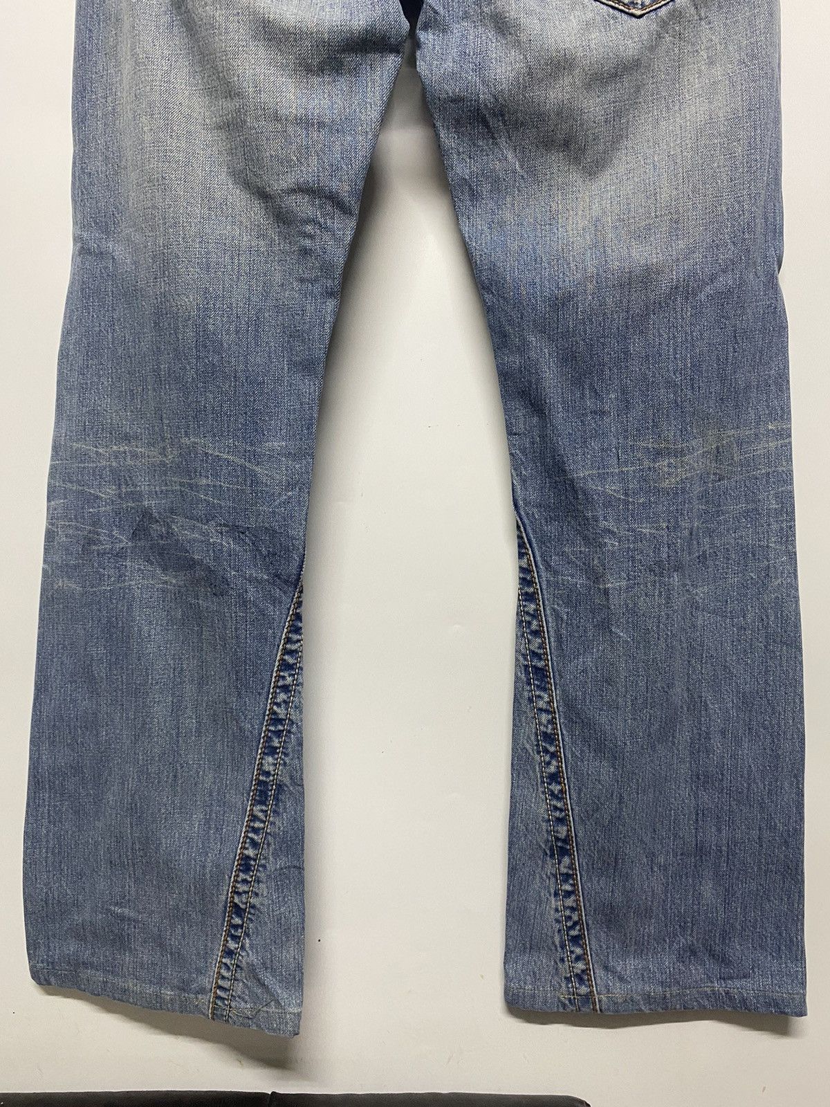 If Six Was Nine × semanticdesign Semantic Design Japan Distressed Goth Denim Jeans Size US 32 / EU 48 - 6 Thumbnail
