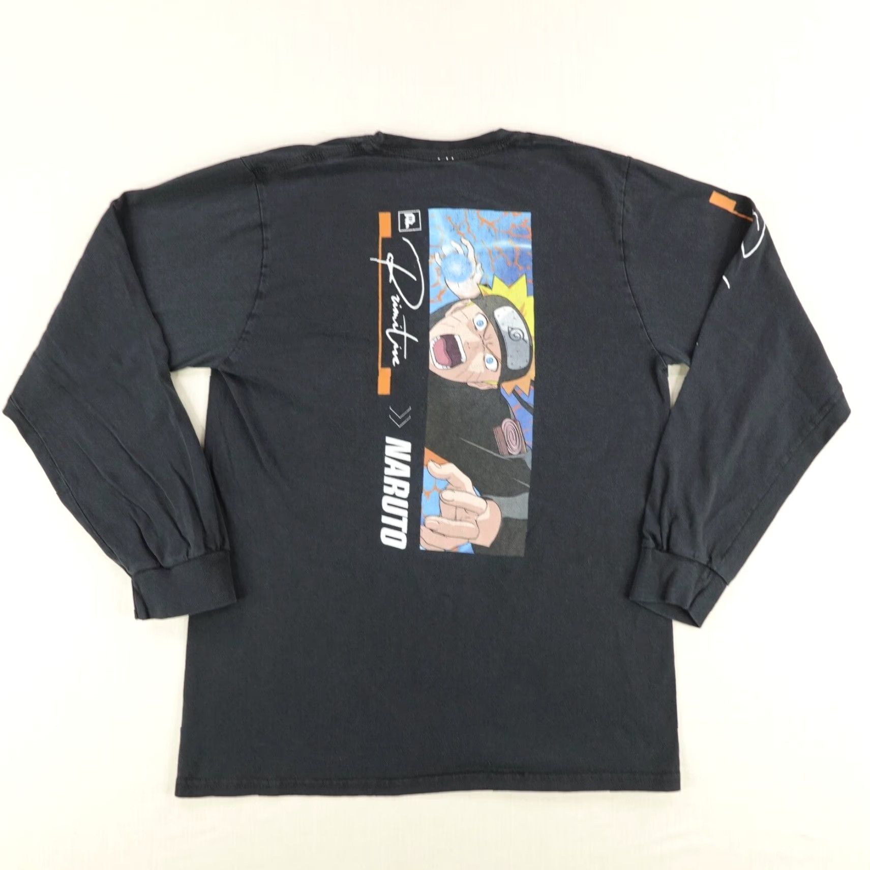 Primitive VINTAGE Primitive Shirt Mens Medium Black Naruto Graphic Print Tee 90s Anime Skater Mens Size US M / EU 48-50 / 2 - 5 Thumbnail