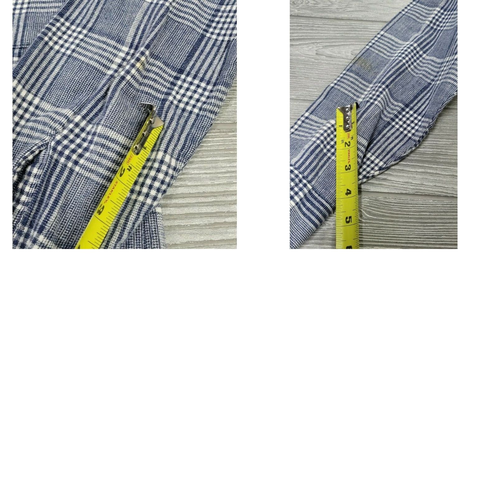 American Eagle Outfitters Vtg 80s American Eagle Outfitters Mens Flannel Blue Plaid Button Up Shirt M USA Size US M / EU 48-50 / 2 - 8 Thumbnail