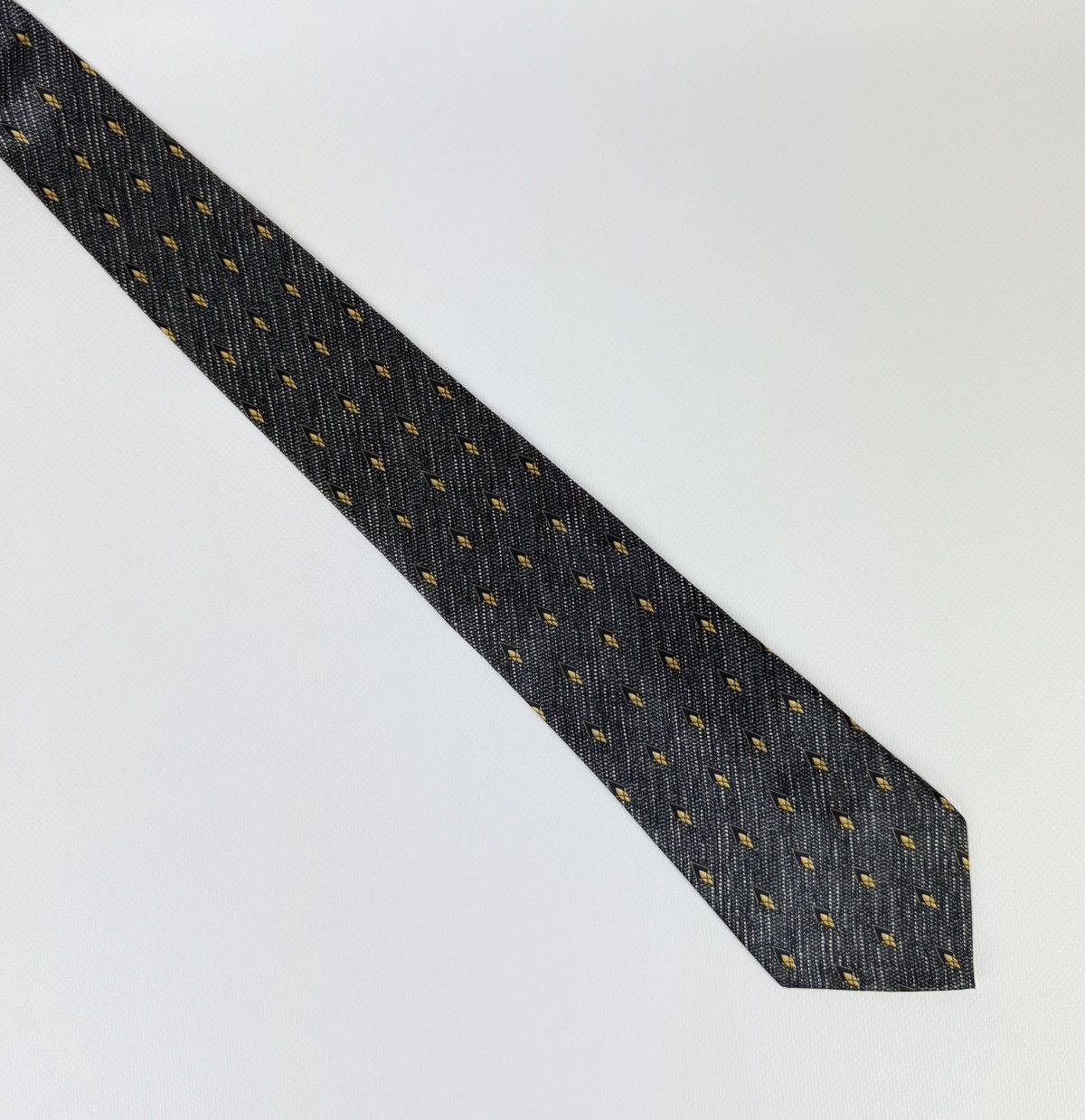 Lanvin Lanvin Paris 100% silk Tie Necktie for Men Top Luxury Gray Size ONE SIZE - 7 Thumbnail