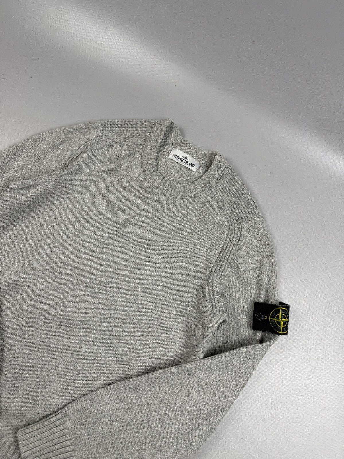 Stone Island Stone island jersey vintage wool grey size M mens Size US M / EU 48-50 / 2 - 4 Thumbnail