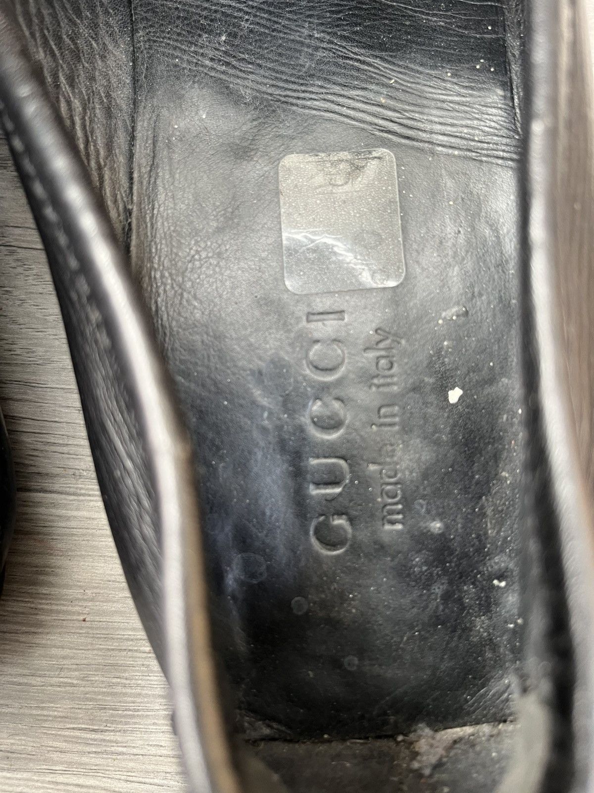 Gucci Gucci horsebit black leather loafers sz 43.5 Size US 10.5 / EU 43-44 - 12 Thumbnail