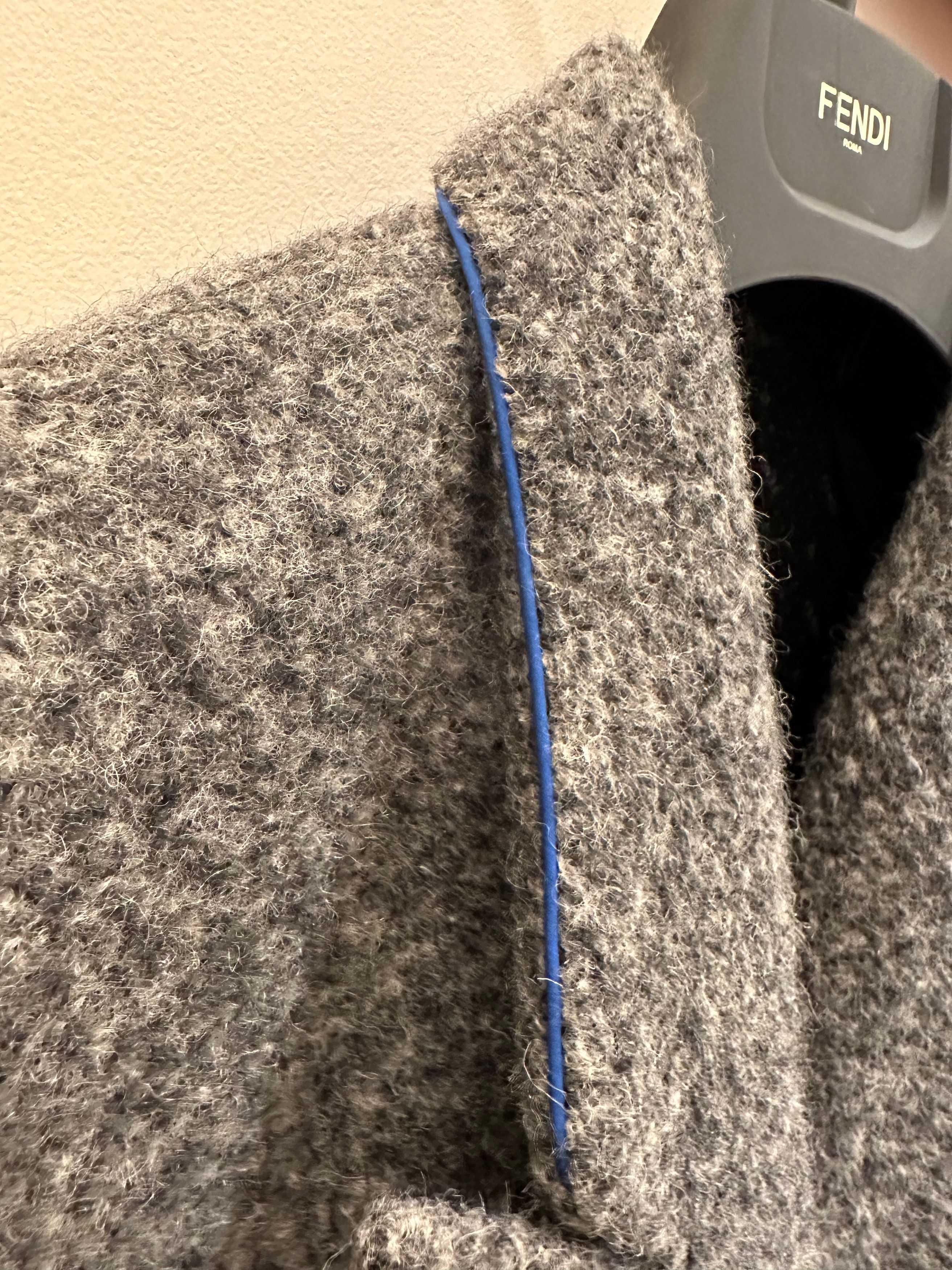 Fendi Cappotto Alpaca Double Breasted Size US M / EU 48-50 / 2 - 3 Thumbnail