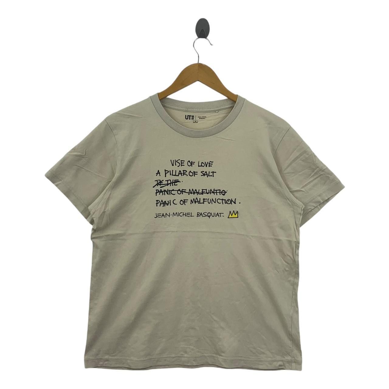 Jean-Michel Basquiat Vintage JEAN MICHEL BASQUIAT Pillar Of Salt Poem Tee Size US M / EU 48-50 / 2 - 1 Thumbnail