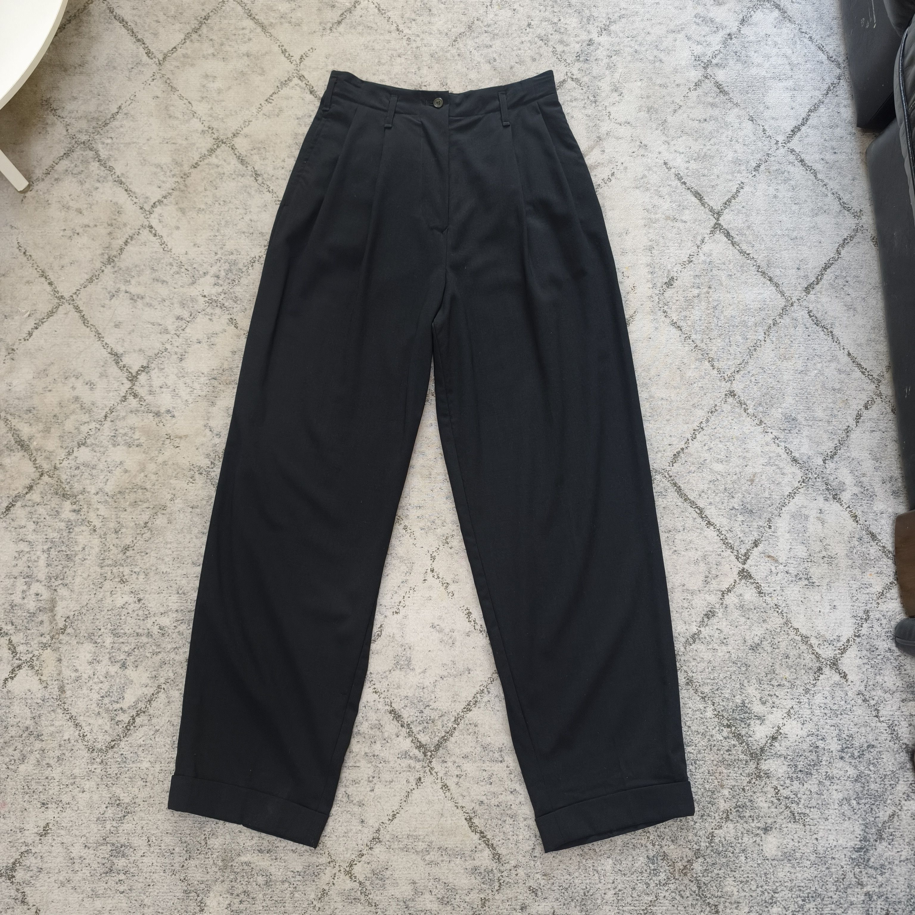 パンツ JEAN PAUL GAULTIER Women Straight Pants PA189 C08400 Black Jean Paul Gaultier JEAN PAUL GAULTIER Women Straight Pants