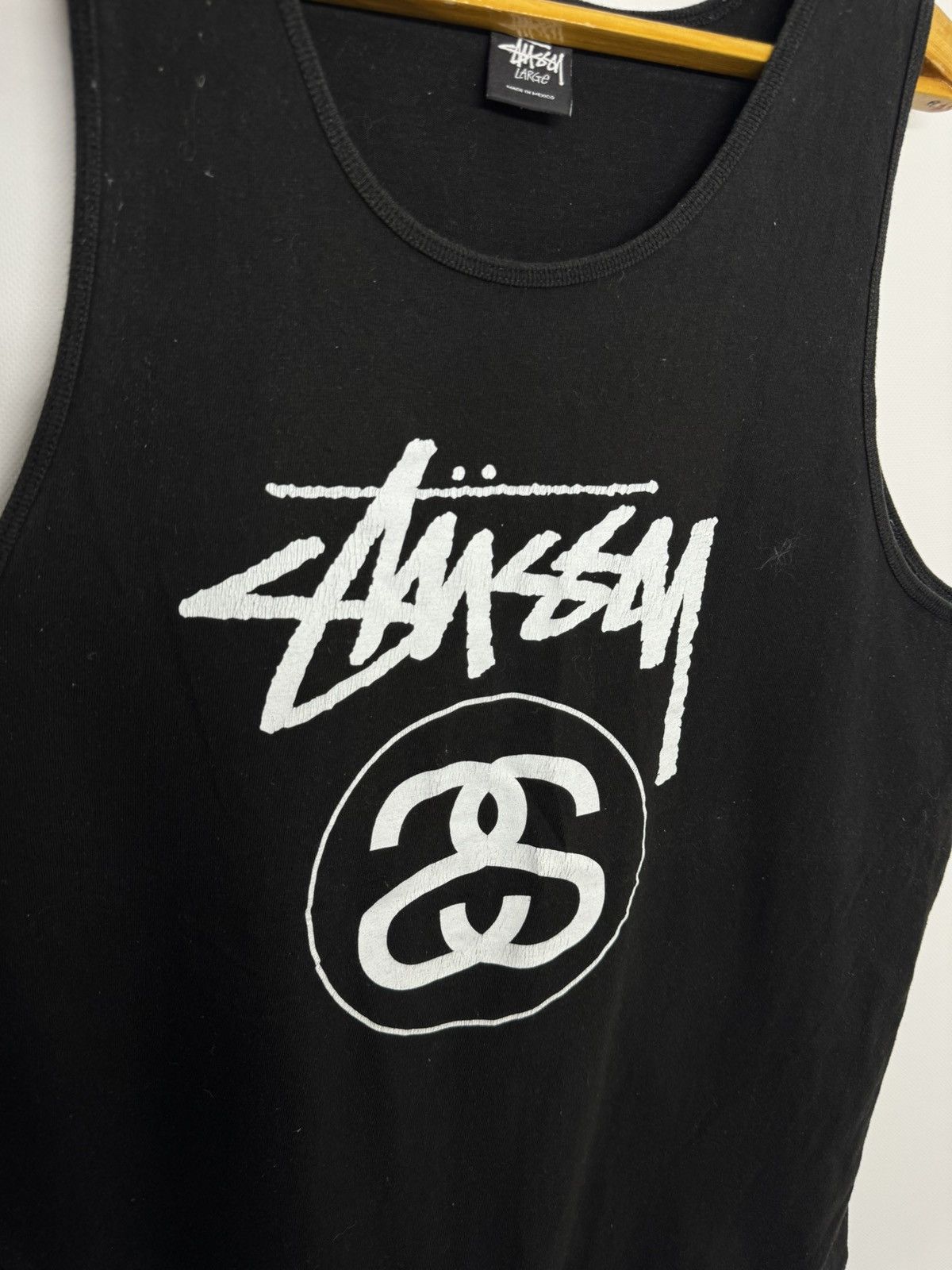 Stussy Vintage Y2k Stussy Big Logo T-Shirt 00’s Size US L / EU 52-54 / 3 - 8 Thumbnail