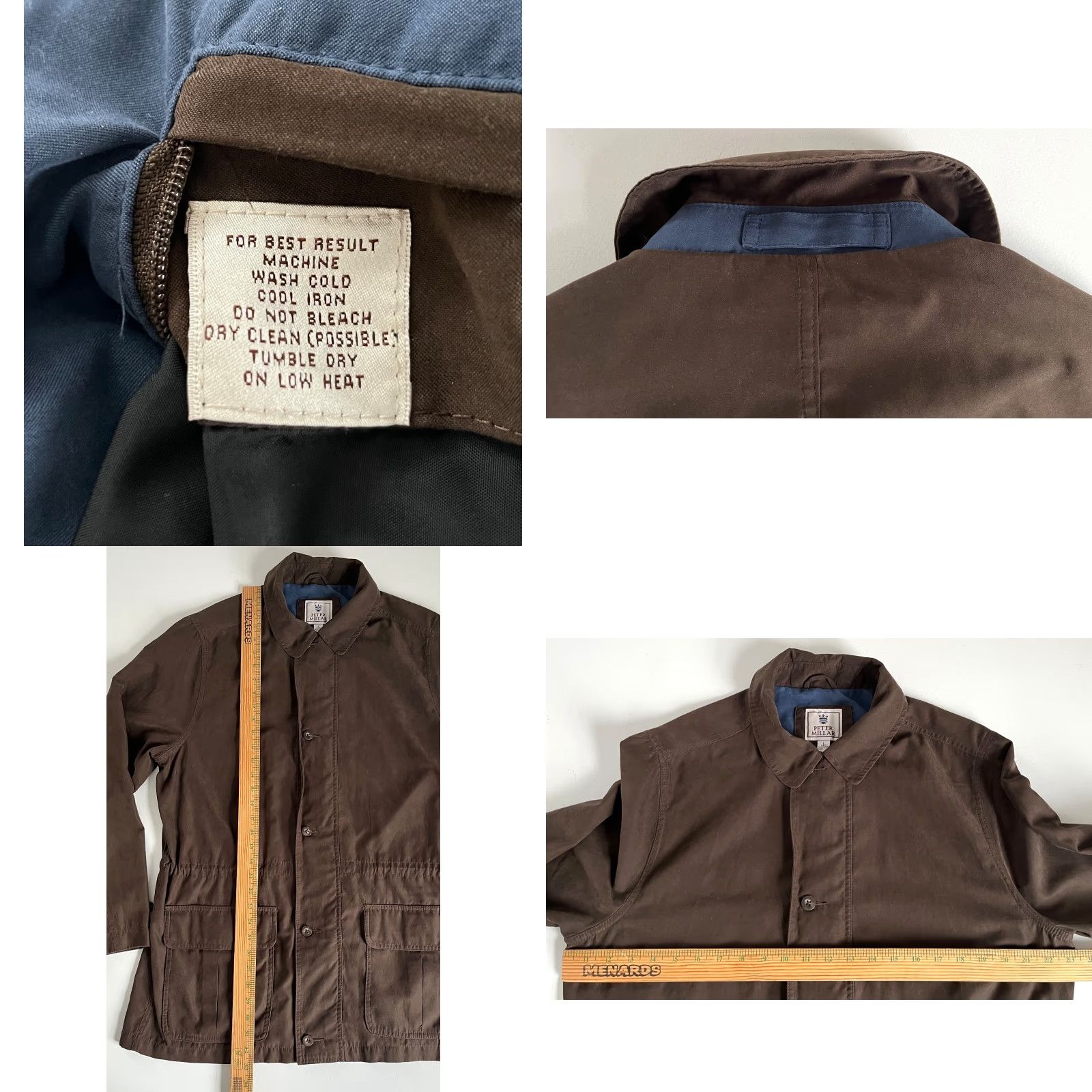 Peter Millar VINTAGE Peter Millar Jacket Men's Brown Sz L Jacket Size US L / EU 52-54 / 3 - 9 Thumbnail