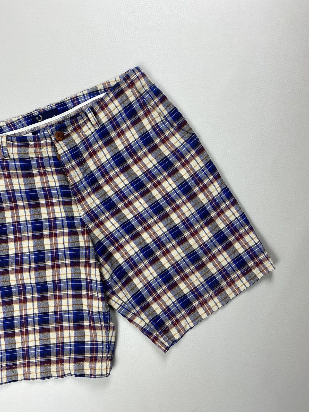 Fred Perry Fred Perry men’s checked chino shorts size 32" Size US 32 / EU 48 - 6 Thumbnail