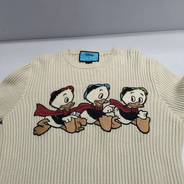 Gucci Gucci Gucci x Disney Cartoon Knit Sweater for Men -2506 Size US XS / EU 42 / 0 - 8 Thumbnail