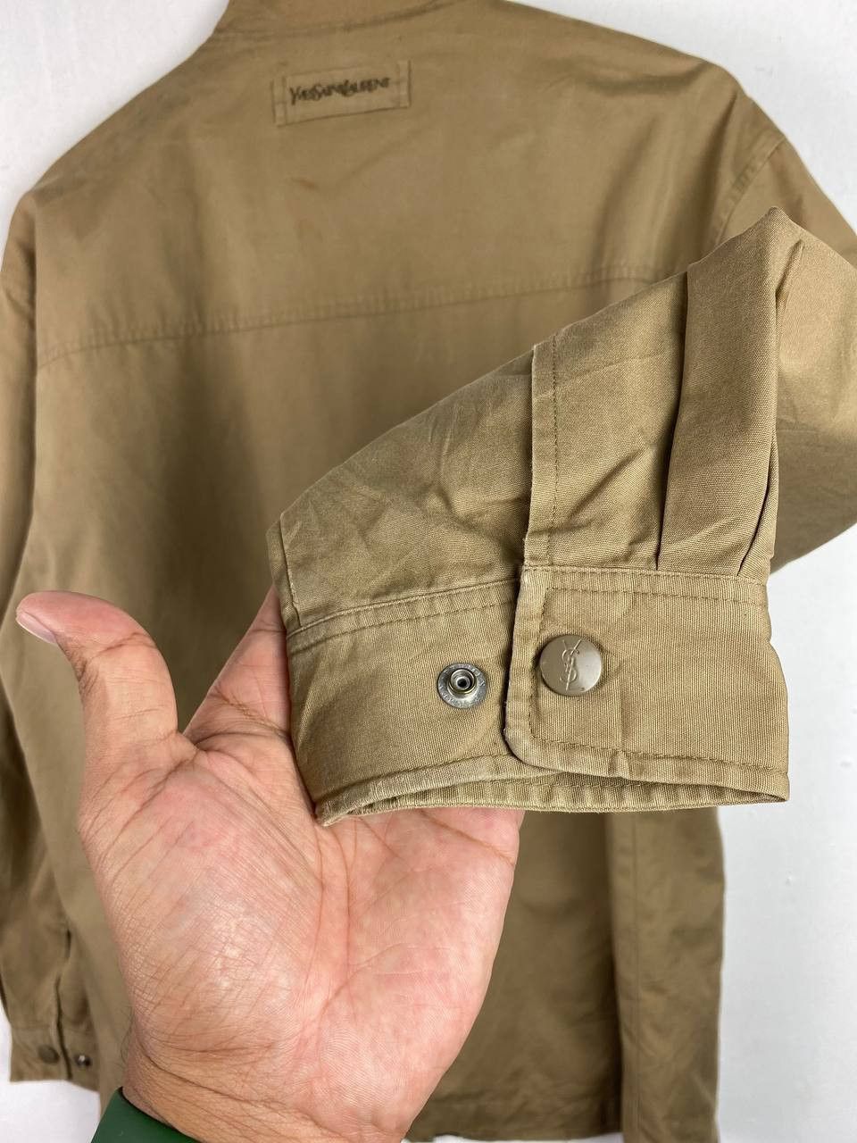 Yves Saint Laurent vintage yves saint laurent jacket embroided logo Size US XXL / EU 58 / 5 - 12 Thumbnail