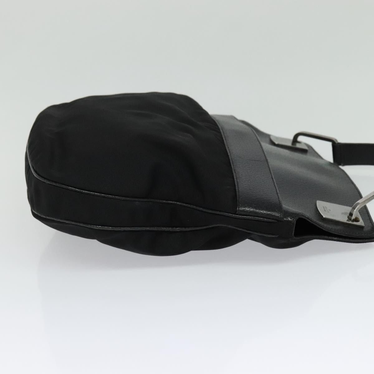 Gucci GUCCI Shoulder Bag Nylon Leather Black Silver 001 001 Size ONE SIZE - 5 Thumbnail