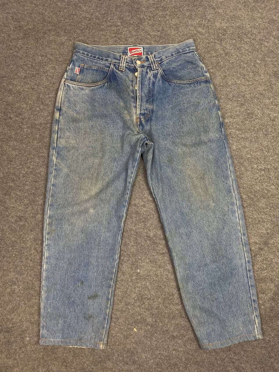 Shorty's Skateboards vintage 90s shortys skateboards baggy denim nice design Size US 34 / EU 50 - 7 Thumbnail