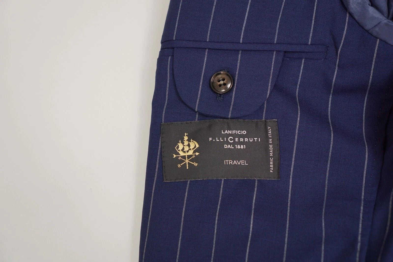 Suitsupply Men Suitsupply Blazer Havana Patch Unlined Traveller US40L Size 40L - 6 Thumbnail